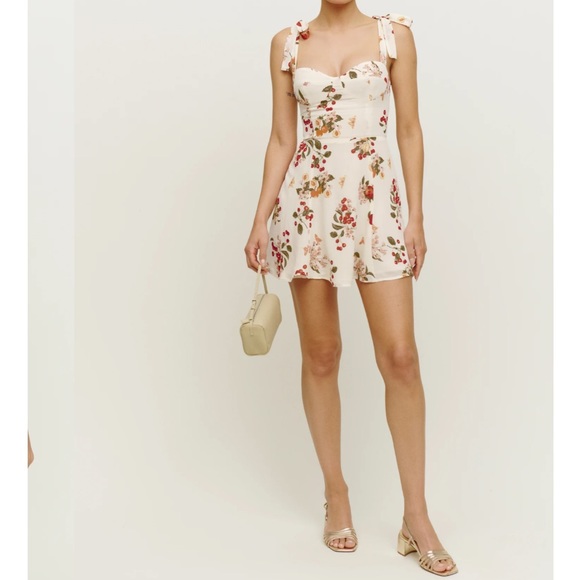 Reformation Niara Mini Dress in Fruity - Picture 3 of 13
